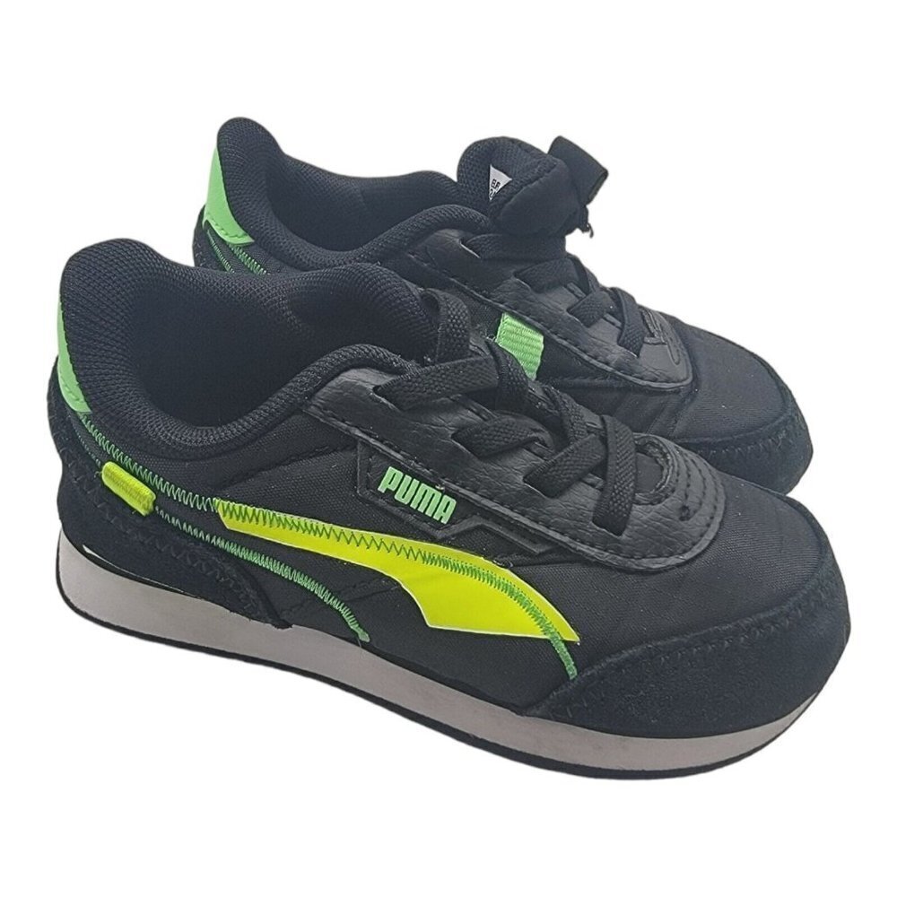 Puma Infant Future Rider Sz 8C BLACK